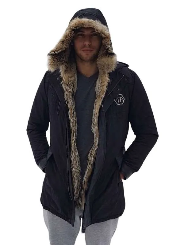 Top-G-Andrew-Tate-Black-Shearling-Fur-Hooded-Jacket