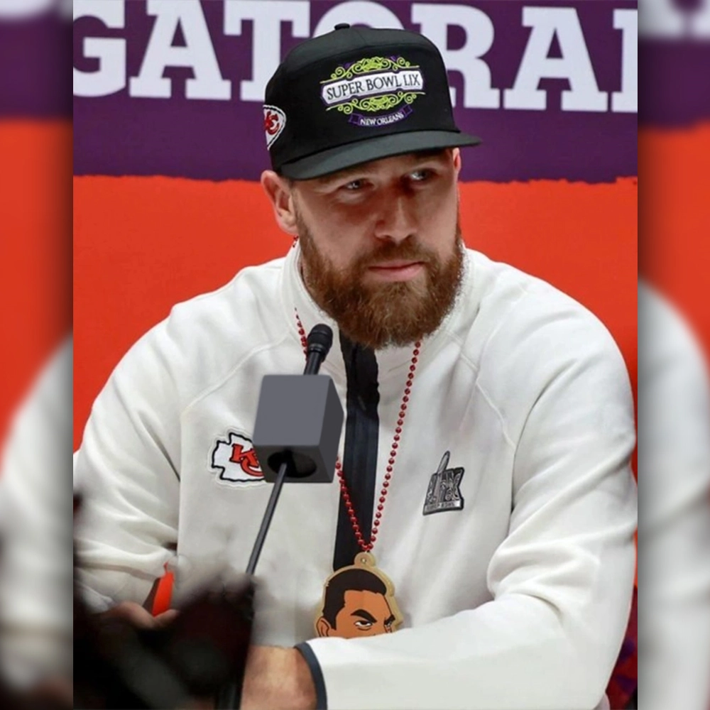 Travis-Kelce-Super-Bowl-LIX-Opening-Night-Tech-Jacket Travis-Kelce-Super-Bowl-LIX-Opening-Night-Tech-Jacket