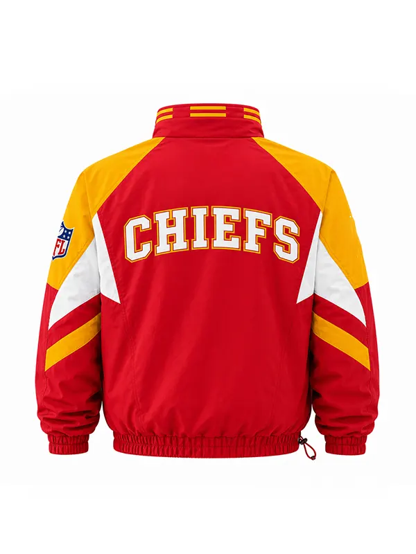 Trendy-Kansas-City-Chiefs-Starter-Half-zip-Red-Pullover-Jacket