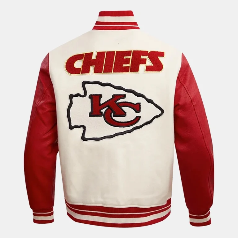 Tyler-Hynes-Kansas-City-Chiefs-White-and-Red-Varsity-Jacket