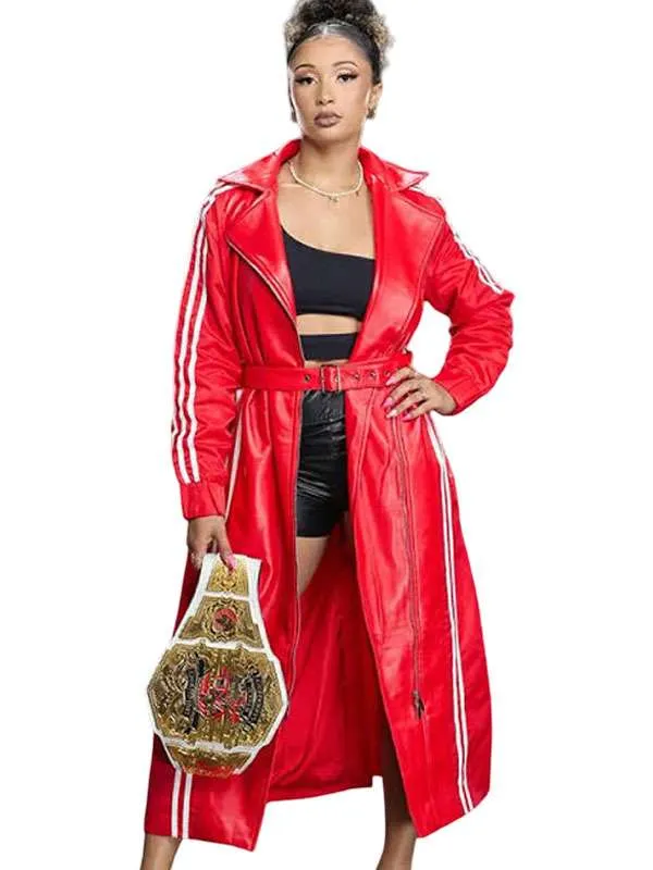 WWE-NXT-2026-Kelani-Jordan-Red-Leather-Coat
