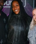 BBC-Radio-1-Live-Lounge-Rachel-Chinouriri-Black-Leather-Jacket-600x729
