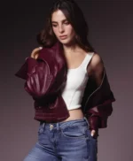 Buy-Fatima-Bosch-Burgundy-Leather-Jacket-510x619