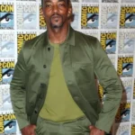 Comic-Con-International-2026-Anthony-Mackie-Green-Satin-Jacket-Front-510x619