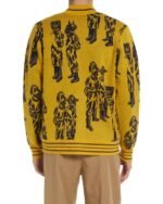 Daniel-Kim-Reasonable-Doubt-S04-Tim-Jo-Masked-Man-Graphics-Yellow-Wool-Cardigan-2