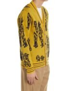 Daniel-Kim-Reasonable-Doubt-S04-Tim-Jo-Masked-Man-Graphics-Yellow-Wool-Cardigan-3