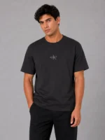 Jungkook-for-Calvin-Klein-Monogram-T-shirt-With-Short-Sleeve-in-Black-2026