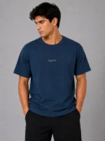 Jungkook-x-Calvin-Klein-Monogram-Blue-T-Shirt