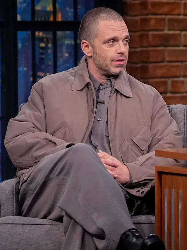 Late-Night-with-Seth-Meyers-Sebastian-Stan-Cotton-Jacket Late-Night-with-Seth-Meyers-Sebastian-Stan-Cotton-Jacket