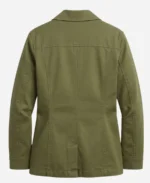 Margaret-White-Tv-Series-Carrie-Season-01-Samantha-Sloyan-Green-Cotton-Jacket