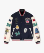 NFL-Paris-Game-Leather-Varsity-Jacket