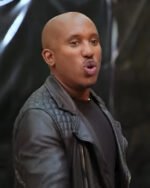 Resurrected-Rides-2024-Chris-Redd-Black-Leather-Jacket