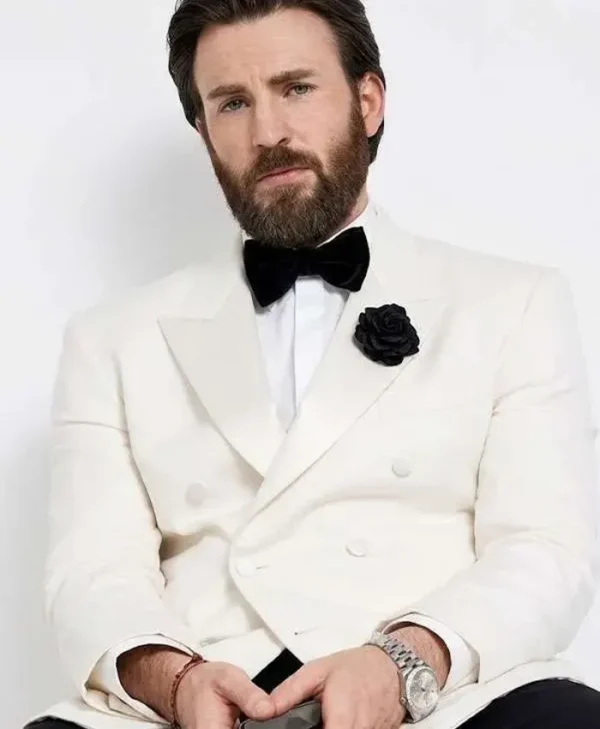 Sacrifice-2026-Chris-Evans-White-Blazer-600x729