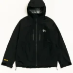 Shop-Now-Stussy-2026-Gore-Tex-Hooded-Shell-Black-Jacket-For-Men-and-Women