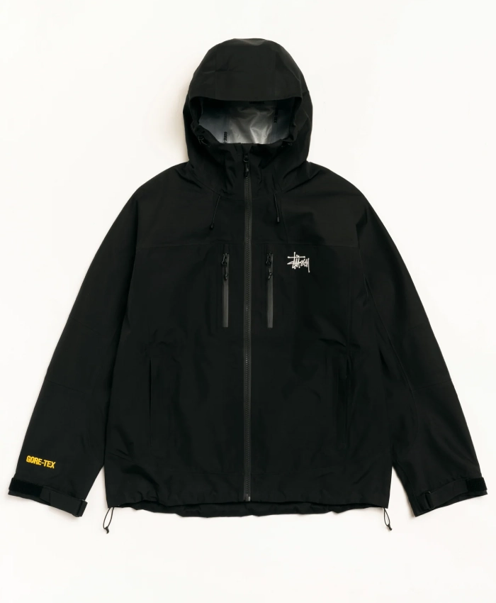 Shop-Now-Stussy-2026-Gore-Tex-Hooded-Shell-Black-Jacket-For-Men-and-Women Shop-Now-Stussy-2026-Gore-Tex-Hooded-Shell-Black-Jacket-For-Men-and-Women