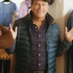 Shrinking-S03-Ted-McGinley-Green-and-Grey-Puffer-Jacket