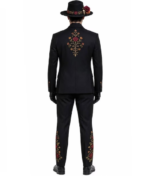 Song-Day-of-The-Dead-Floral-and-Sugar-Skull-Motif-Gothic-Halloween-Black-Tuxedo-Suit-Costume-5
