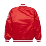 Starter-Cincinnati-Red-Full-Snap-Satin-Jacket