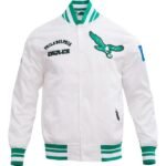 Starter-Eagles-Classic-White-Satin-Jacket