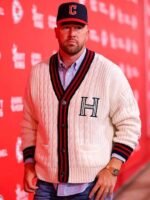 Unisex-Travis-Kelce-Cable-Knit-Beige-Striped-Trim-Letterman-Cardigan-510x680