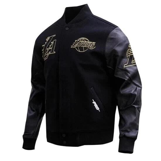 San Francisco 49ers OVO Varsity Leather Jacket - Image 2