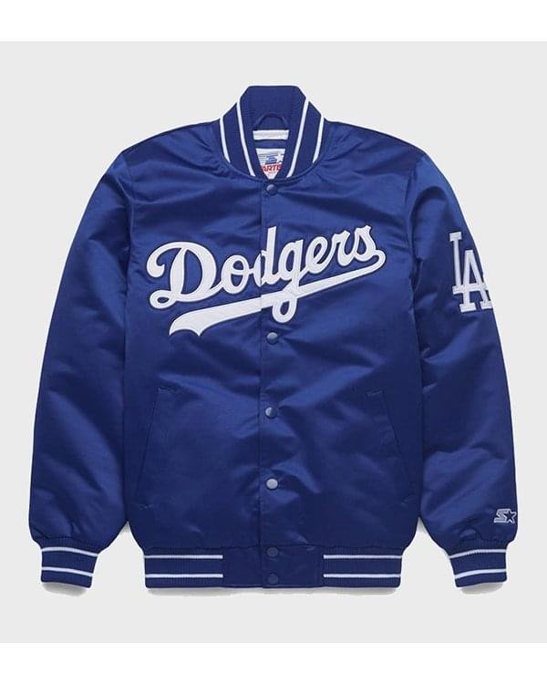 Homage-LA-Dodgers-Starter-Blue-Satin-Jacket Homage-LA-Dodgers-Starter-Blue-Satin-Jacket